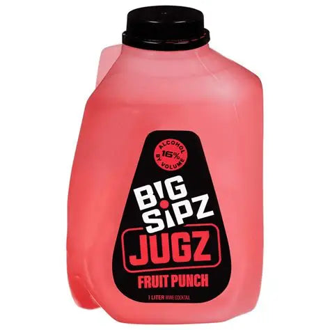 BIG SIPZ JUGZ FRUIT PUNCH (6X1000ML)