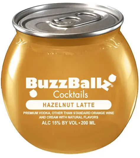 BUZZBALLZ HAZELNUT LATTE (24X200MLS)