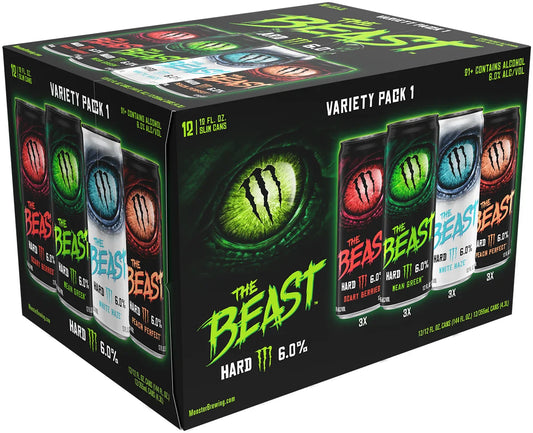 MONSTER THE BEAST VARITEY PACK 1 (12X335MLS)