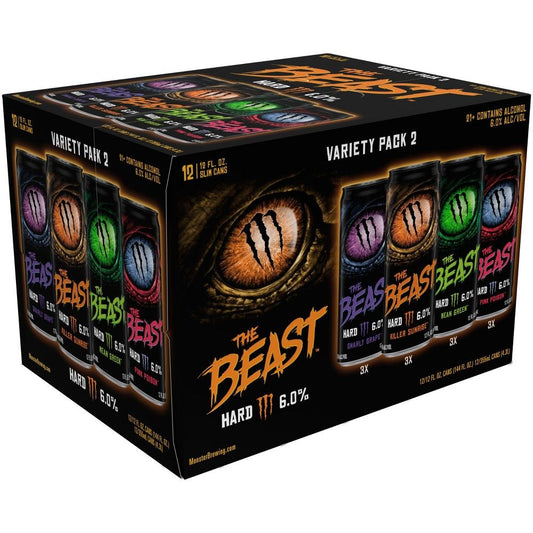 MONSTER THE BEAST VARIETY PACK 2 (12X335MLS)