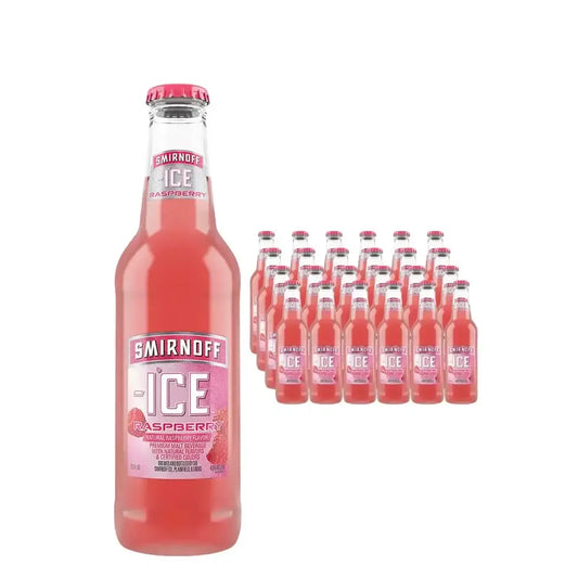 SMIRNOFF ICE RASPBERRY ICE  (24X330MLS)