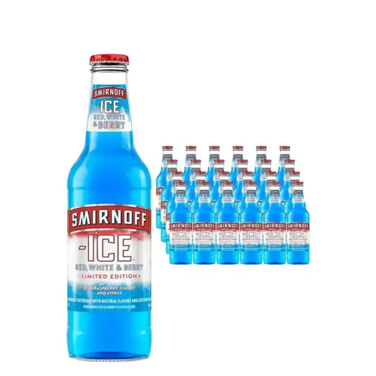 SMIRNOFF ICE RED, WHITE & BERRY  (24X330MLS)