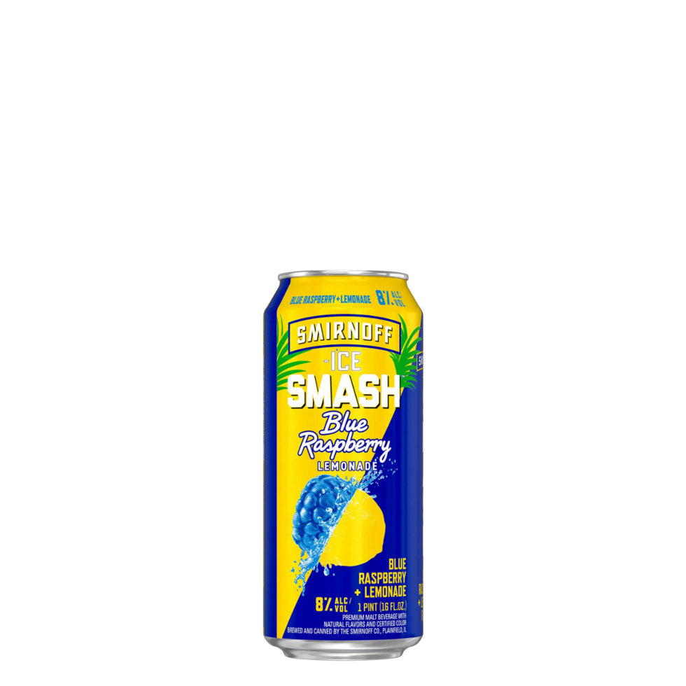 SMIRNOFF SMASHED BLUE RASPBERRY (12X695MMLS)