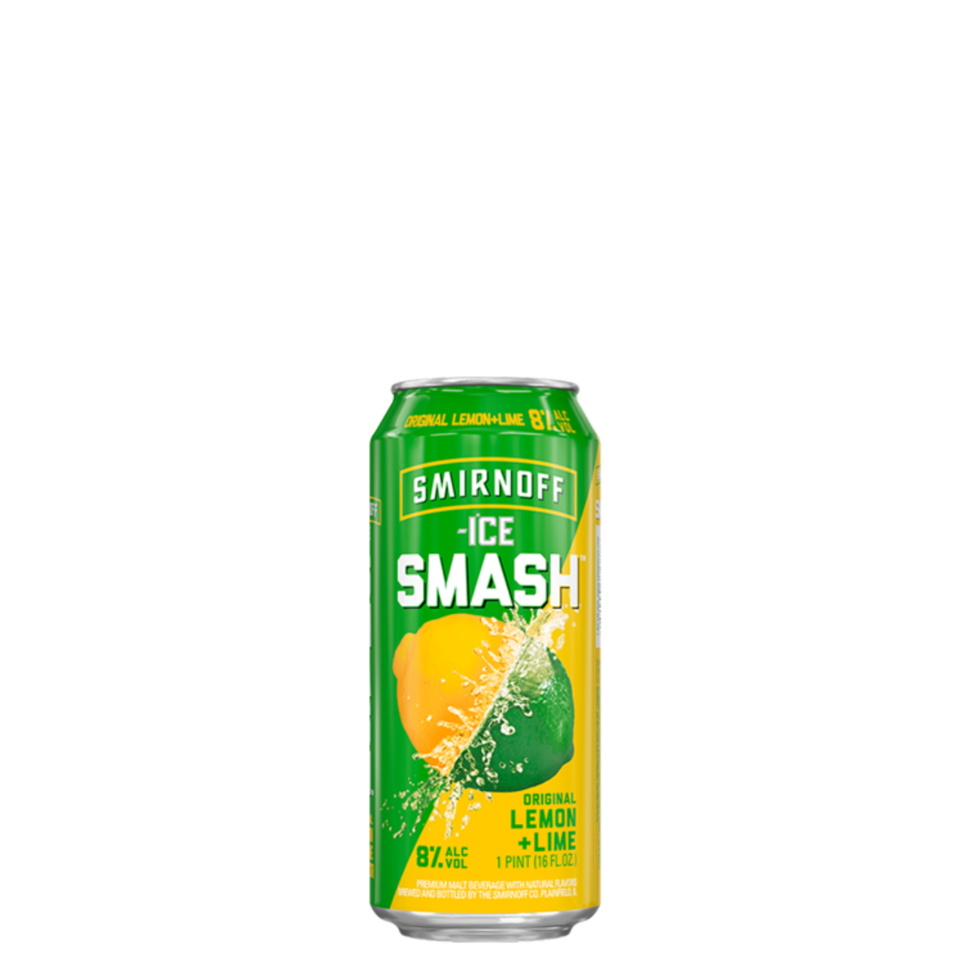 SMIRNOFF ICE SMASH LEMON & LIME (12X695ML)S
